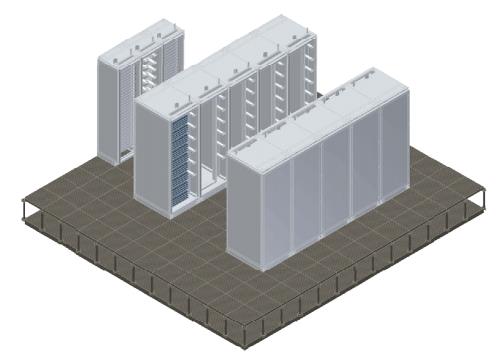 A typical Access Node building/room layout
